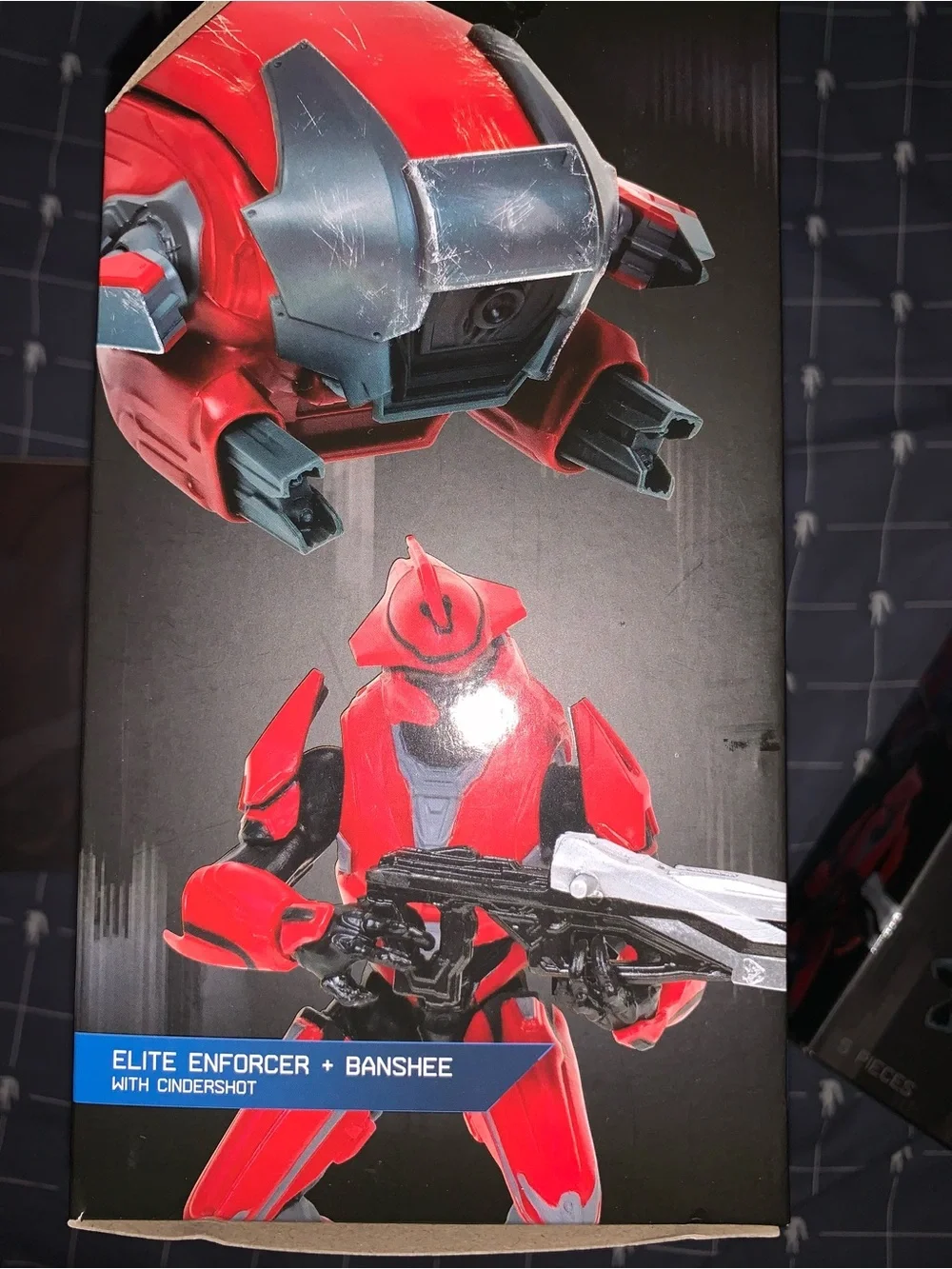 Halo Red Covenant Ghost & Elite Action Set Red